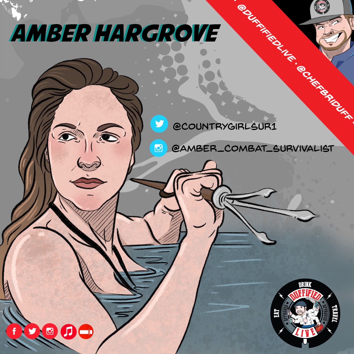 Duffified Live: Amber Hargrove of A&E’s "Naked & Afraid" ...