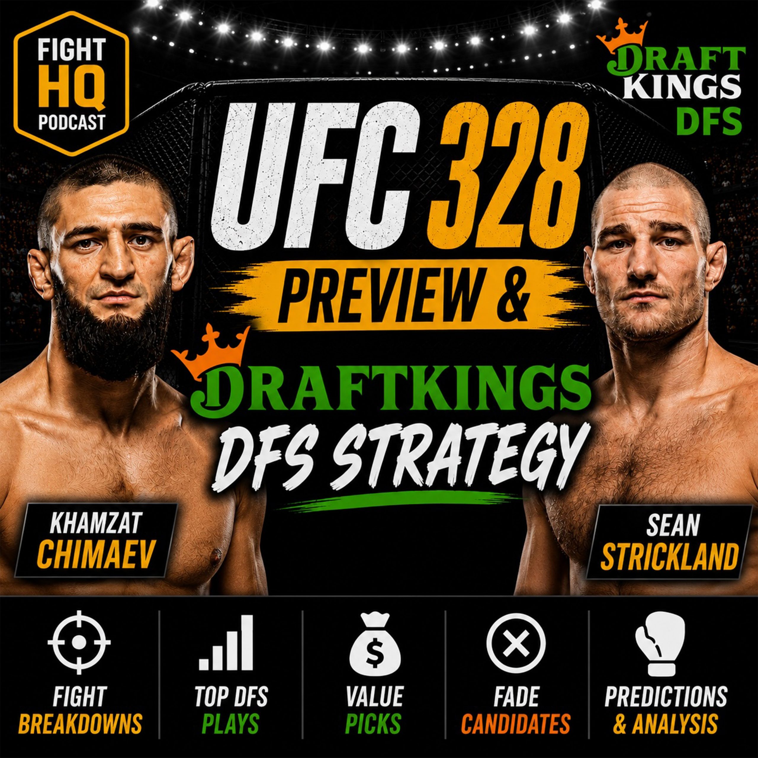 UFC 328 Preview & DraftKings DFS Strategy