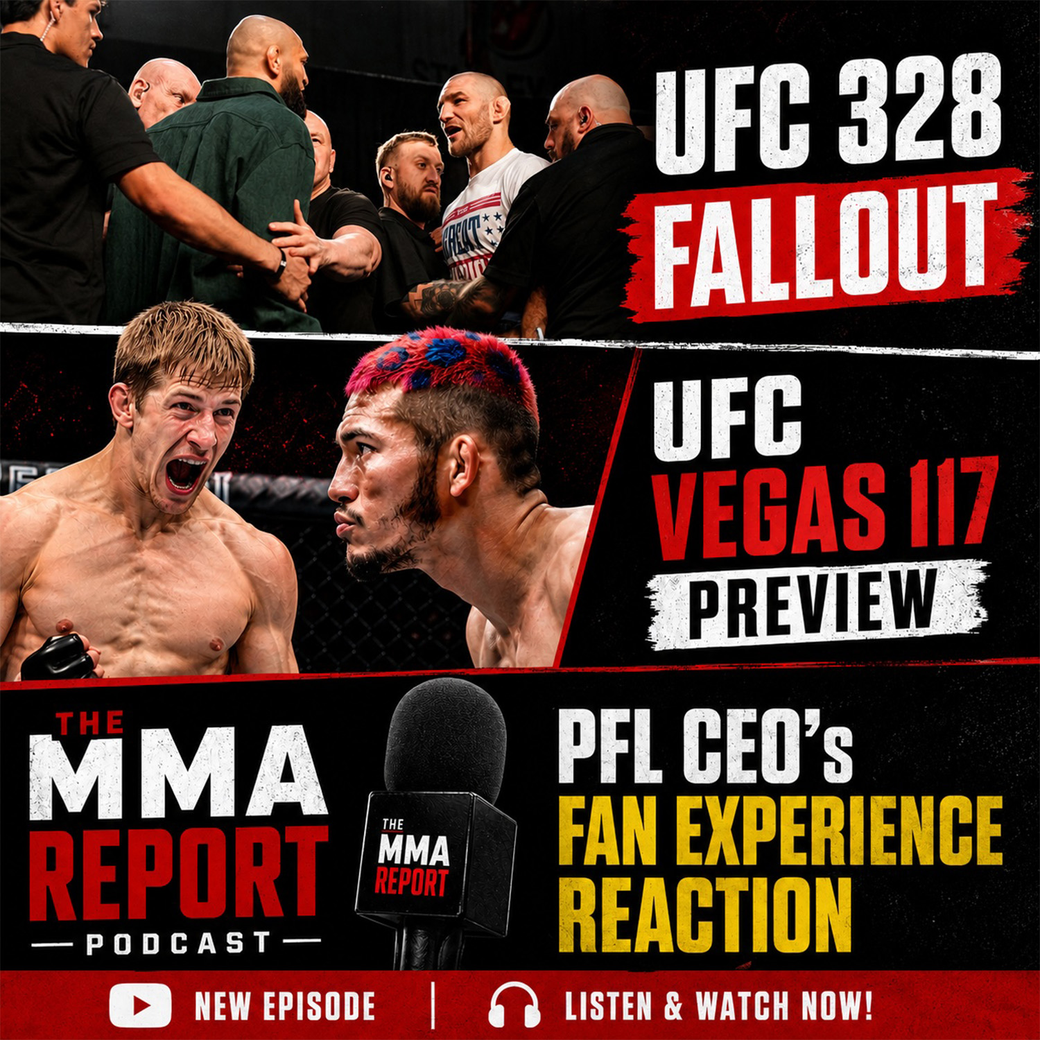 UFC 328 Fallout, UFC Vegas 117 Preview & PFL CEO’s Fan Experience Reaction