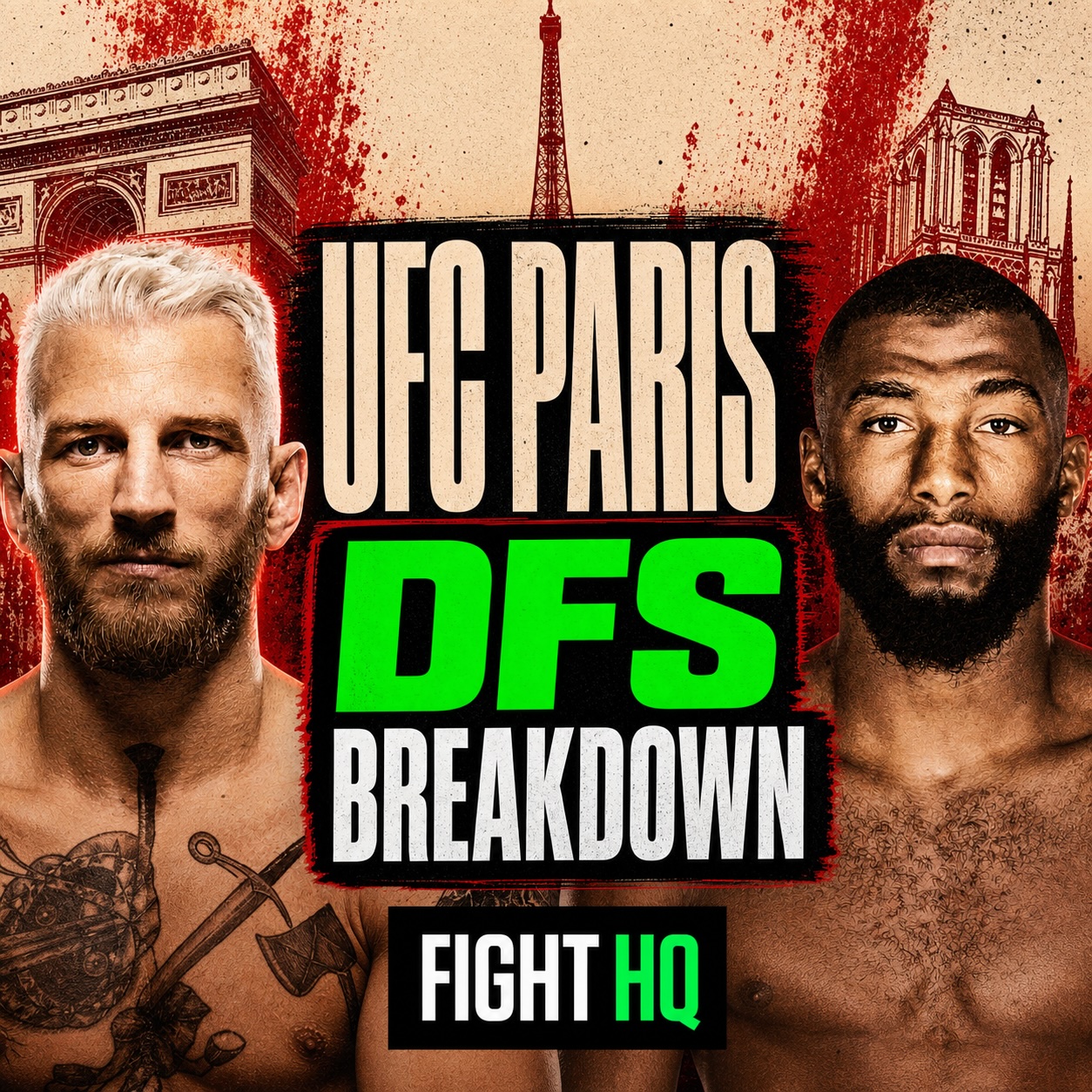 UFC Paris DFS Breakdown: Hooker vs. Parnasse episode artwork